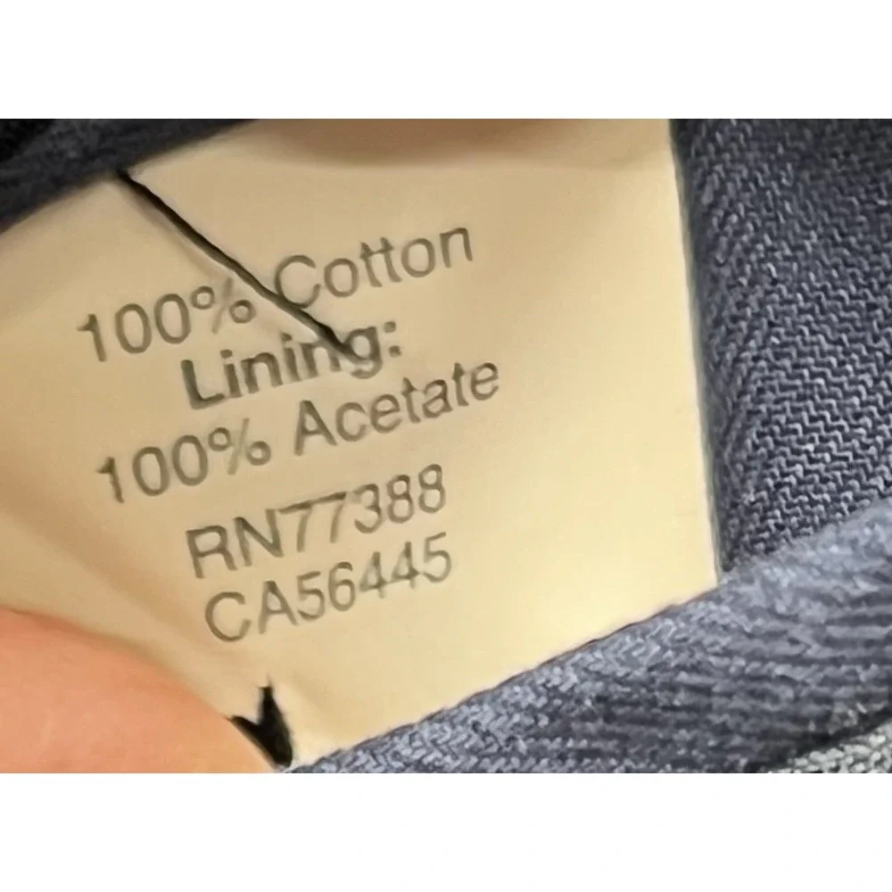 J Crew Thompson‎ Blazer Men 38R Blue Cotton Preppy Academia Jacket Sport Coat